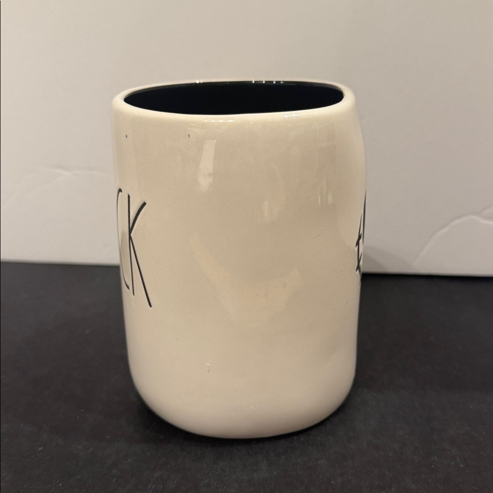 Rae Dunn The Night Before Christmas JACK Halloween Double-Sided Mug! NEW - Picture 3 of 12